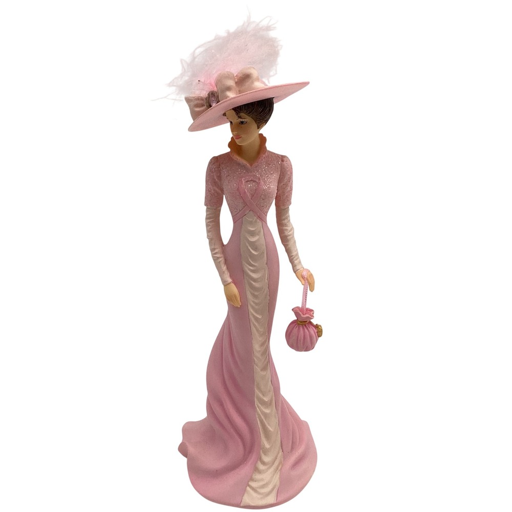 Thomas Kinkade A Picture of Faith Figurine Inspirations of Hope Pink 3548C 2007